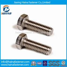 Made In China Aço Inoxidável 316 Hex Cap Screw